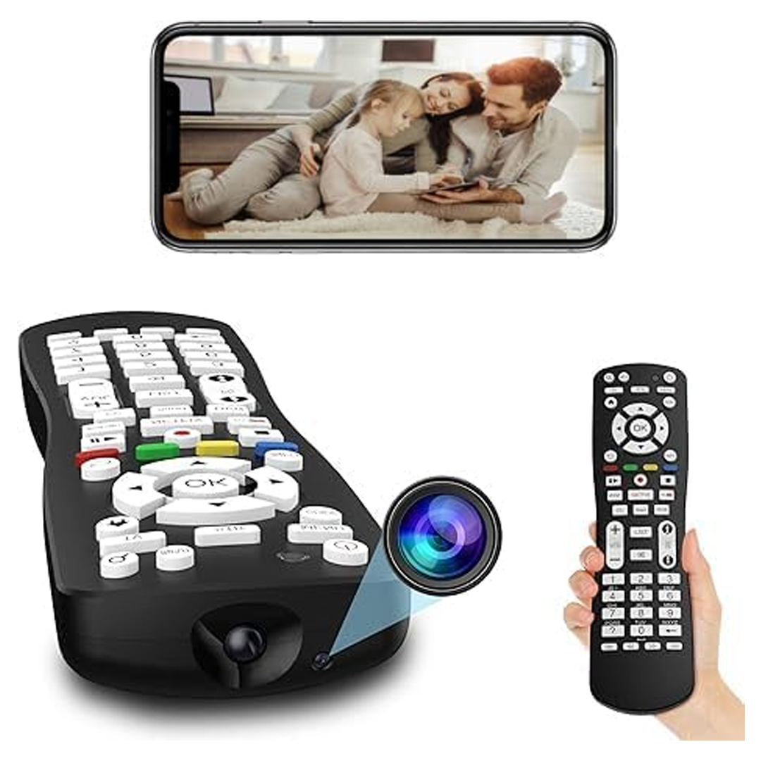 2-in-1 WiFi HD 1080P Hidden Camera Remote with Motion Detection