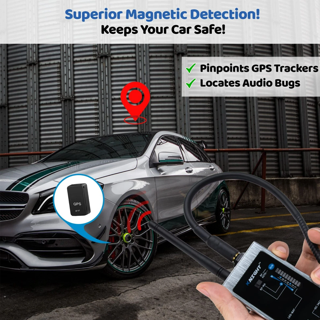 RF Signal, Magnetic Field, Infrared Lens Scan, Smart Detection