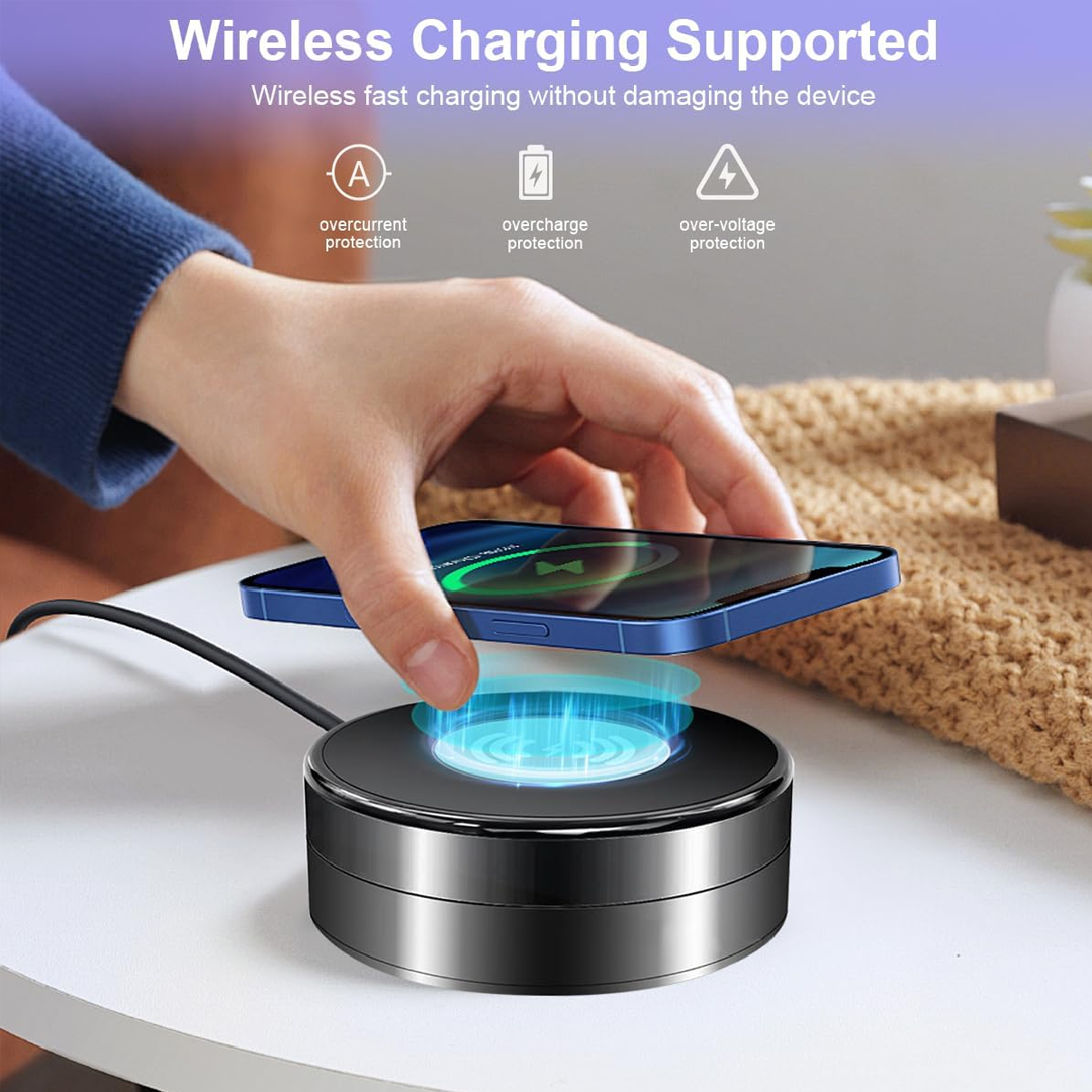 Hidden Camera with Wireless Charger 1080P HD