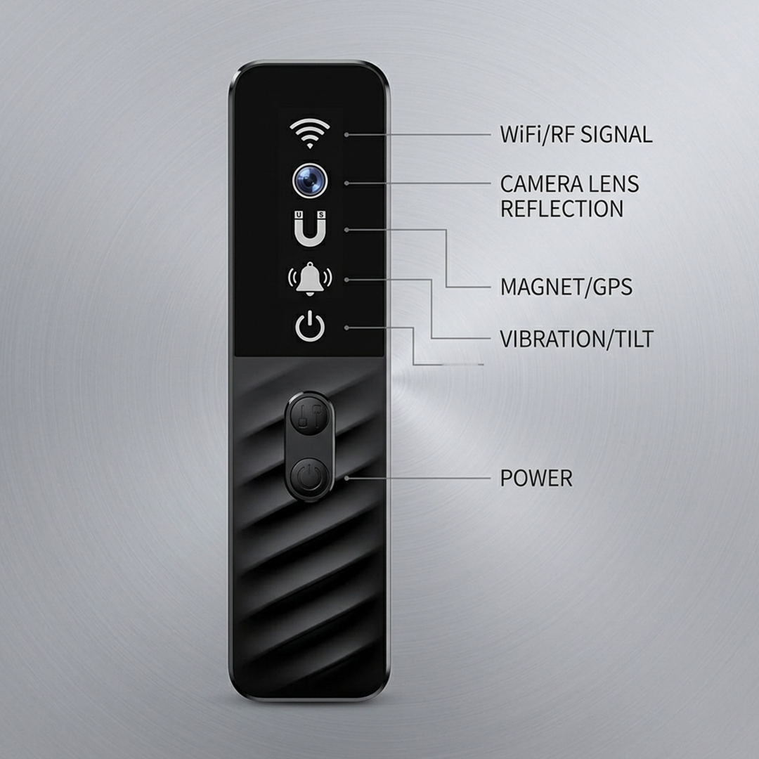 SpyGuard Pro: 168H Battery Signal Finder