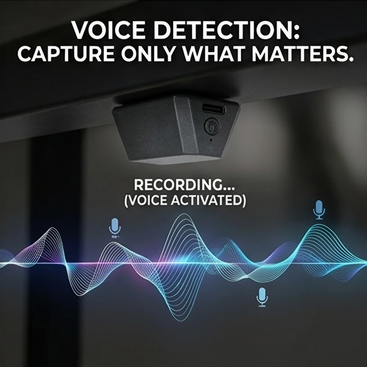 Compact Magnetic Audio Recorder – Ultra Long Battery Portable Voice Device