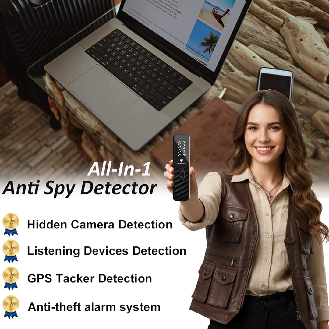 SpyGuard Pro: 168H Battery Signal Finder