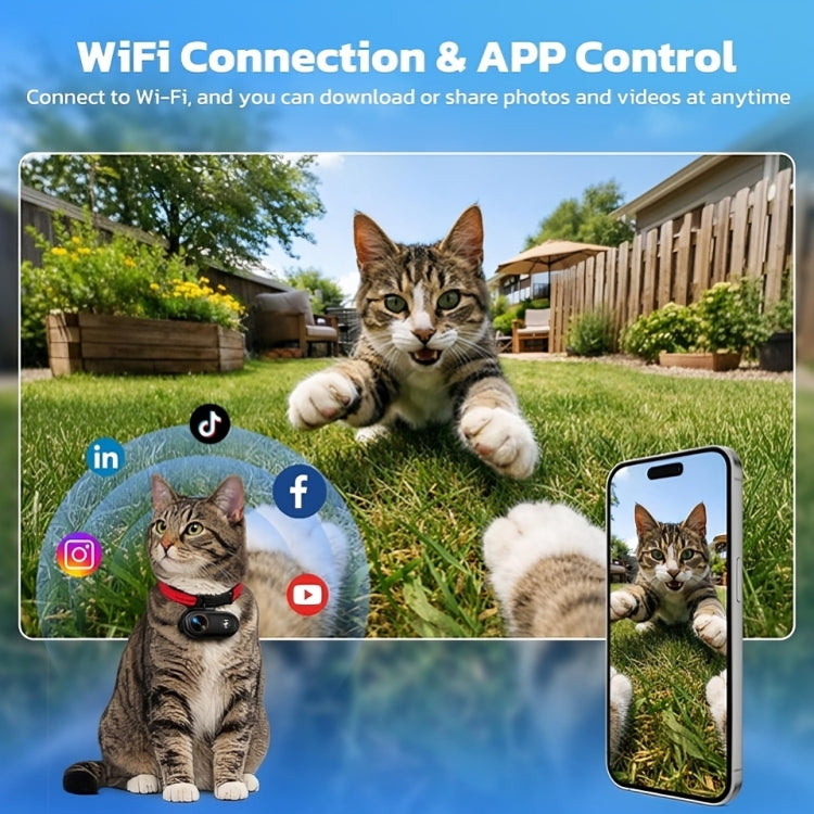 4K Mini Wearable Body Camera with WiFi & 64GB Card