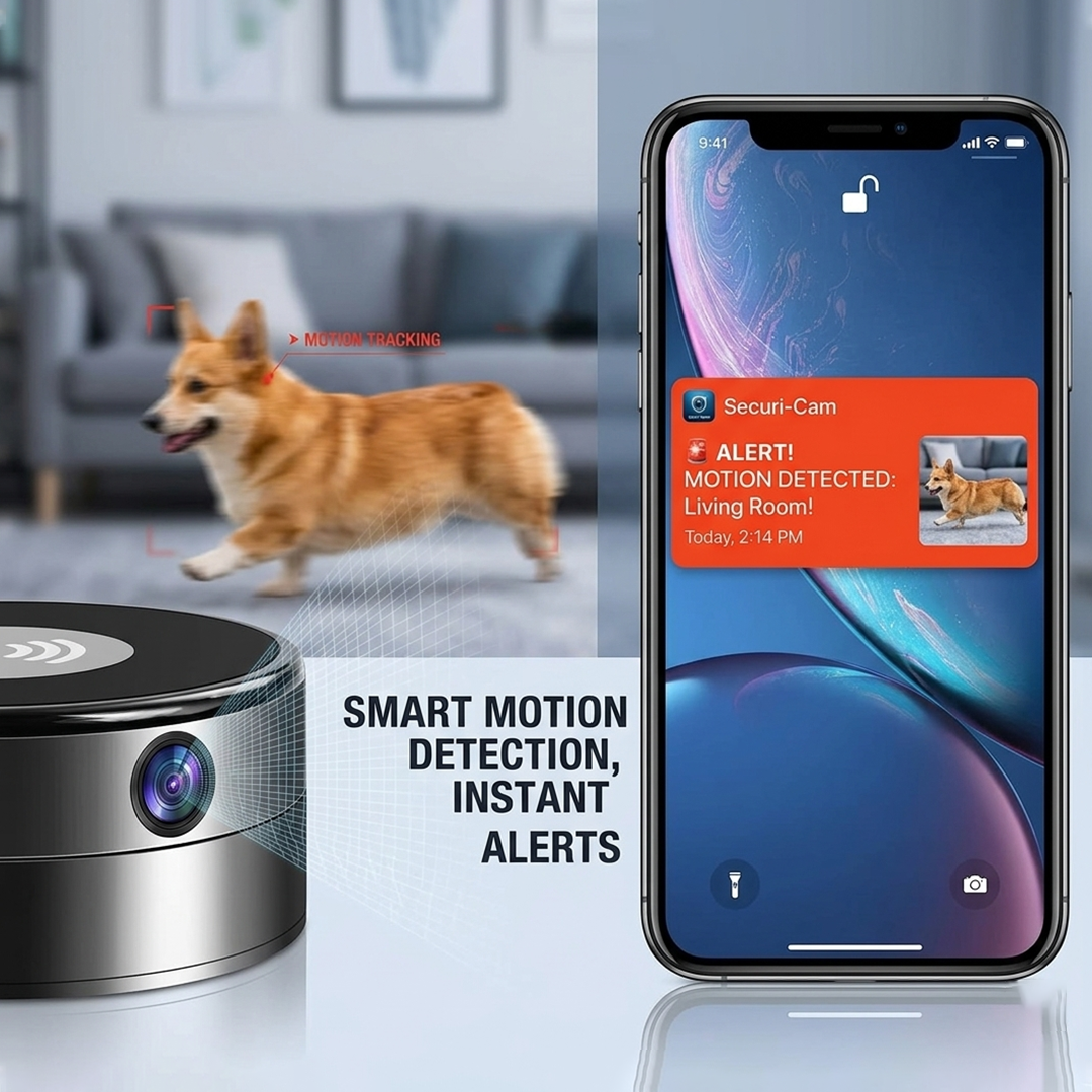 Hidden Camera with Wireless Charger 1080P HD