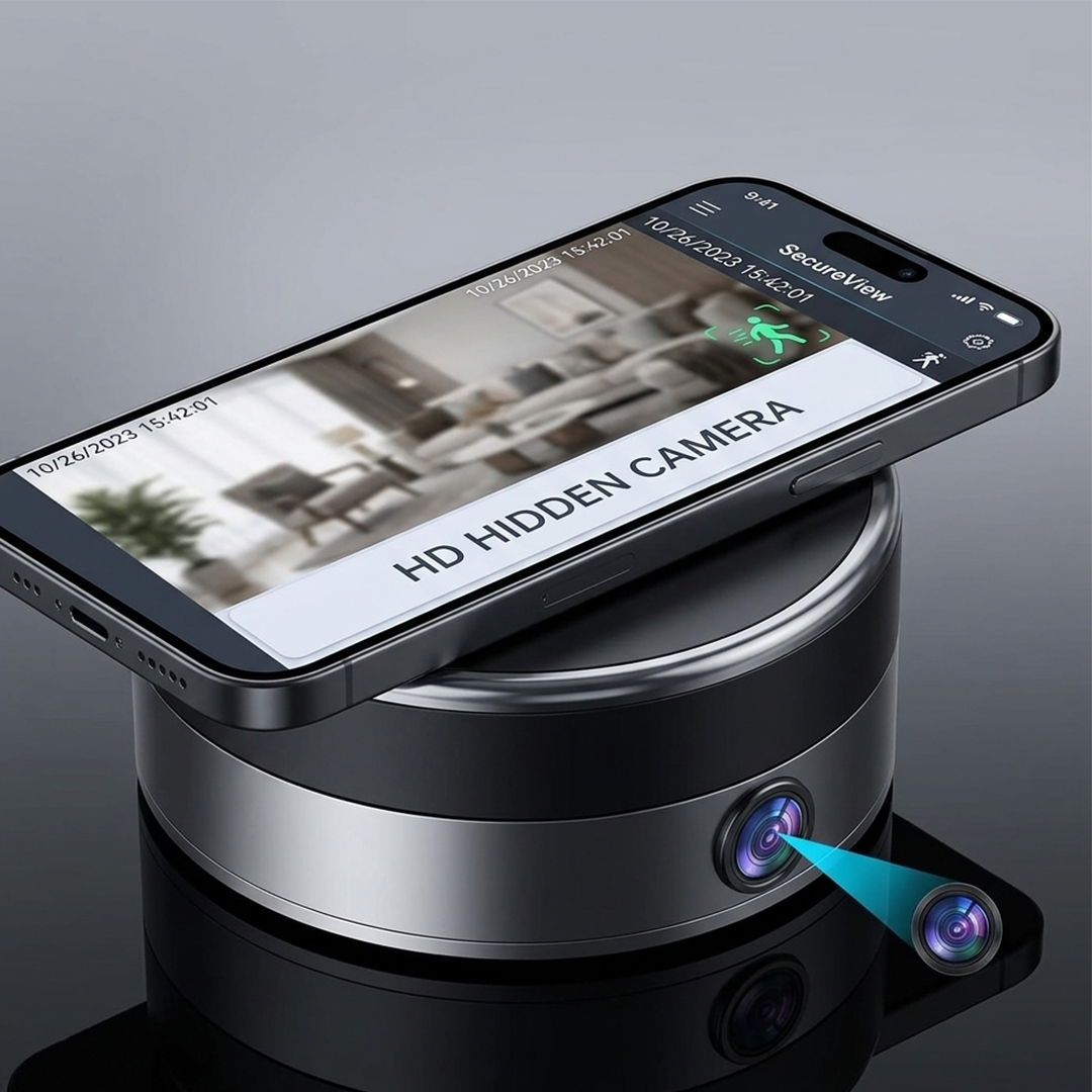Hidden Camera with Wireless Charger 1080P HD