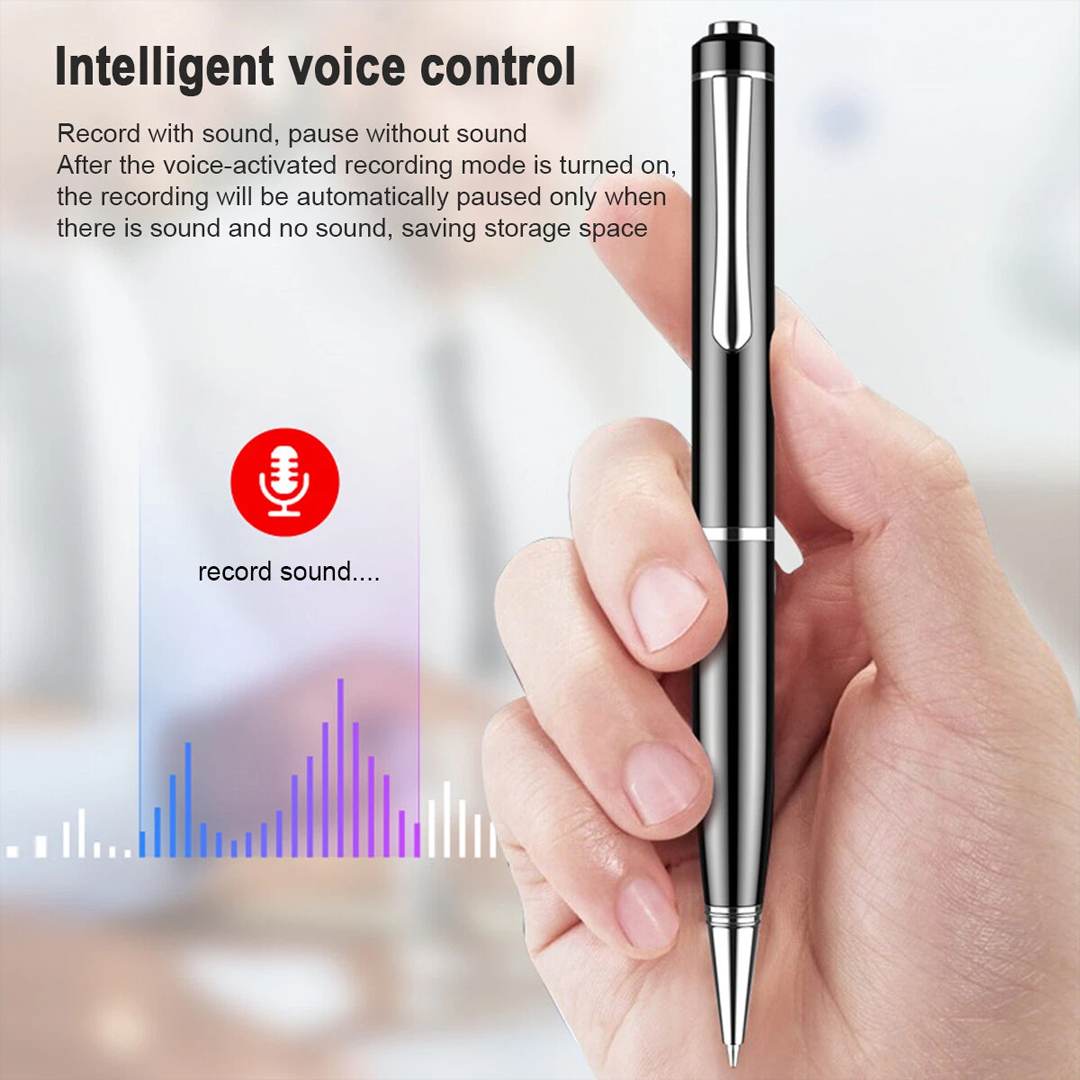 72GB Voice Recorder with AI Noise Reduction & Voice Activation