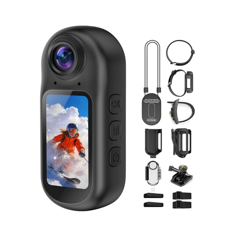 4K Mini POV Body Camera with 6-Axis EIS Stabilization