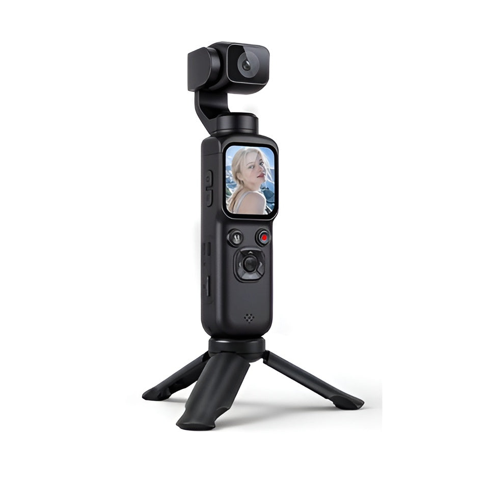 4K Pocket Vlogging Camera with WiFi & Face Tracking