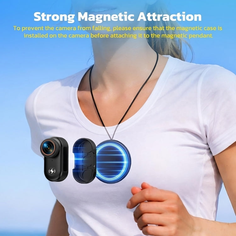 4K Mini Wearable Body Camera with WiFi & 64GB Card