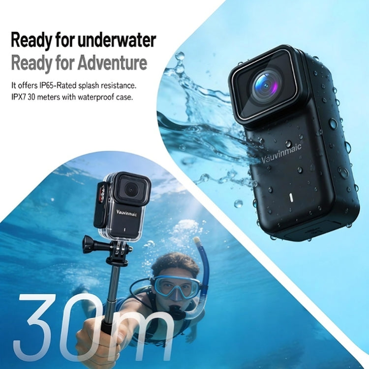 4K WiFi Magnetic Body Camera with 64GB Card