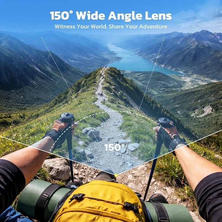 4K Mini Wearable Body Camera with WiFi & 64GB Card