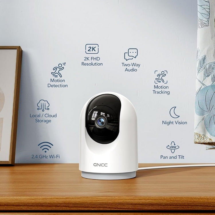 Indoor Security Camera 4-Pack for Home, Pet & Baby Monitoring
